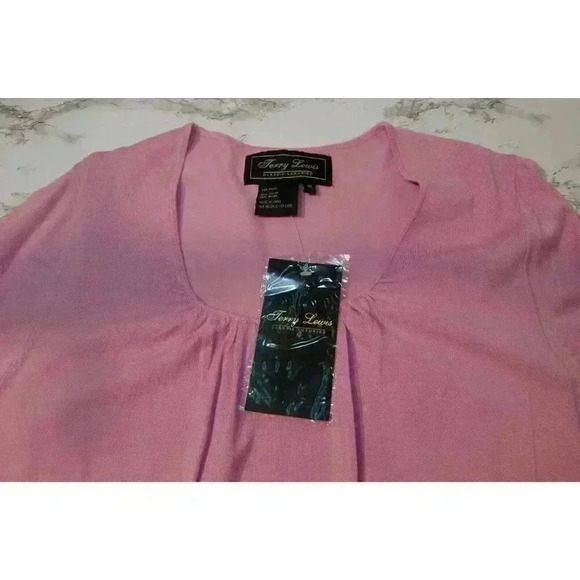 Terry Lewis LAVANDER KNIT TOP SWEATER LONG SLEEVE NEW SIZE 1X (111) - Picture 6 of 10